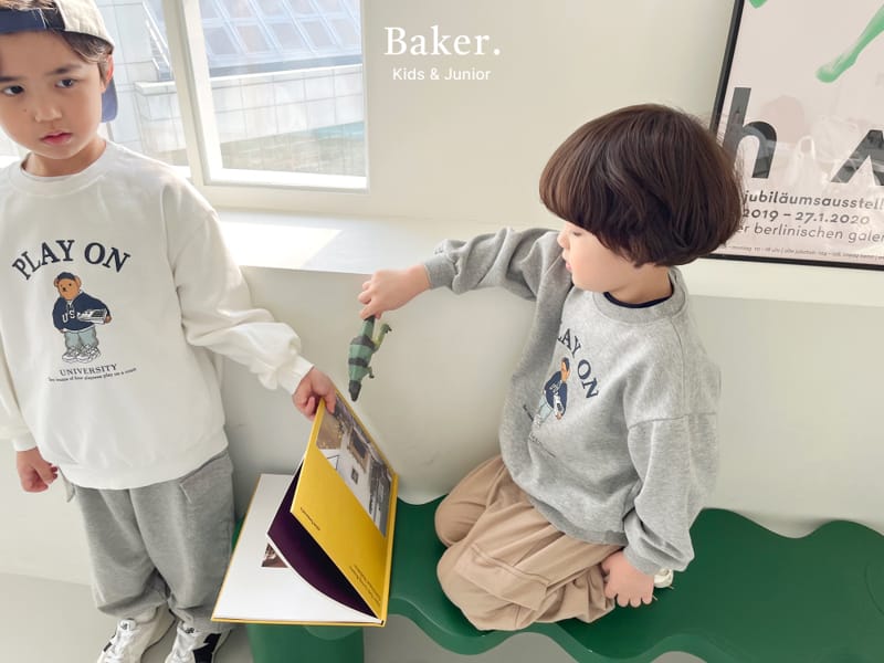 Baker - Korean Children Fashion - #Kfashion4kids - Play Sweatshirt - 5