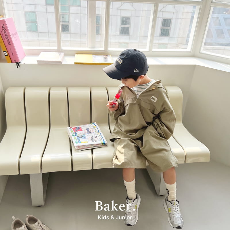 Baker - Korean Children Fashion - #fashionkids - Baker Hoody Anorak Pants Shorts Set - 2