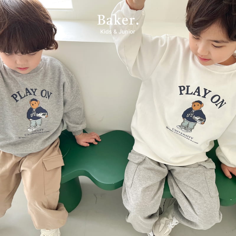 Baker - Korean Children Fashion - #fashionkids - Play Sweatshirt