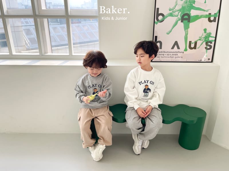 Baker - Korean Children Fashion - #kidsstore - Play Sweatshirt - 3