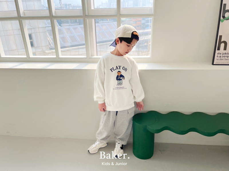 Baker - Korean Children Fashion - #kidsstore - Play Sweatshirt - 4