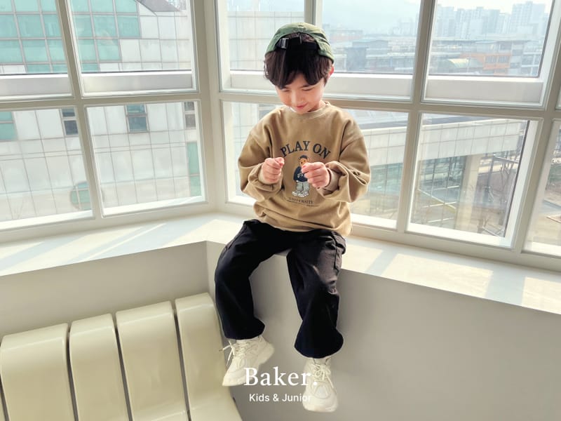 Baker - Korean Children Fashion - #magicofchildhood - Play Sweatshirt - 7