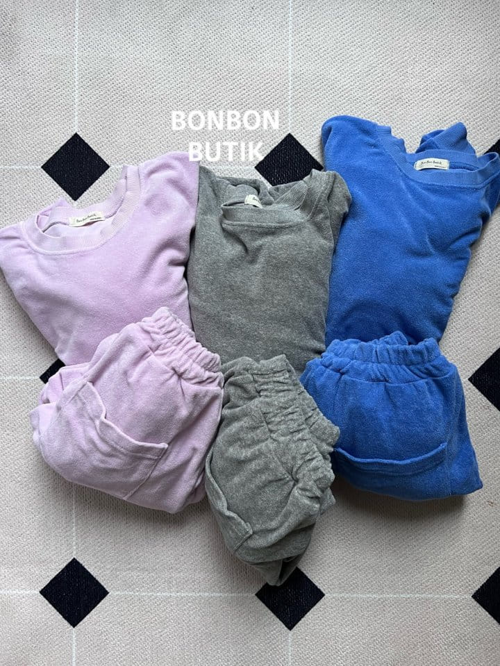 Bon Bon Butik - Korean Women Fashion - #vintagekidsstyle - Mom Terry Sweatshirt