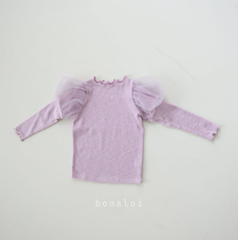 Bonaloi - Korean Children Fashion - #Kfashion4kids - Malla Mesh Tee - 2