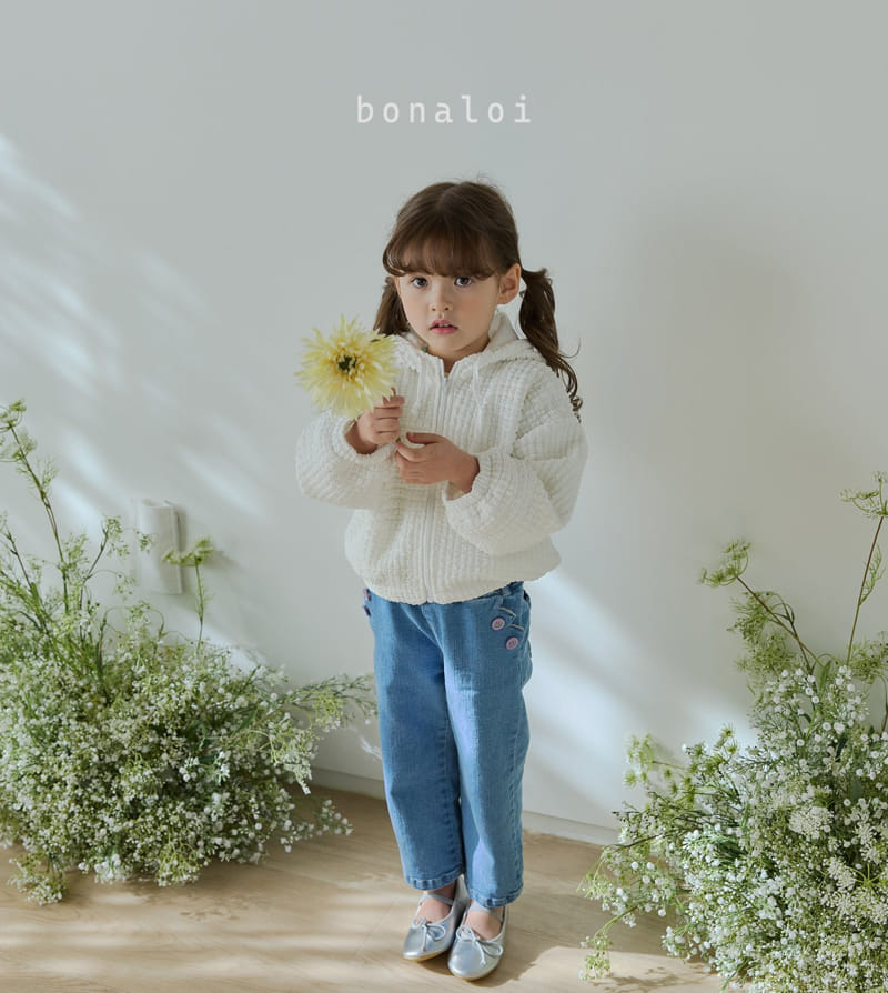 Bonaloi - Korean Children Fashion - #Kfashion4kids - Bliming Hoody Jumper - 12