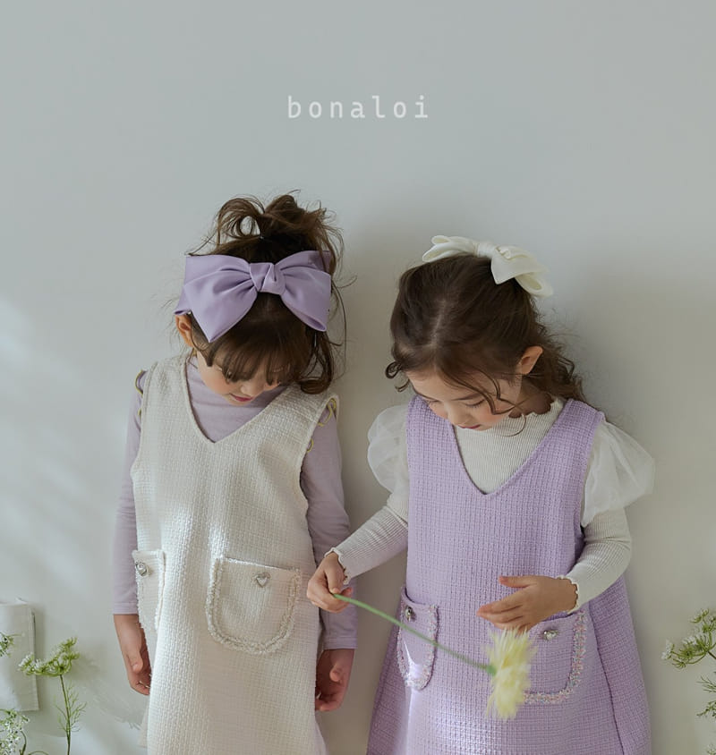 Bonaloi - Korean Children Fashion - #childofig - Spring Ribbon Hairband - 2