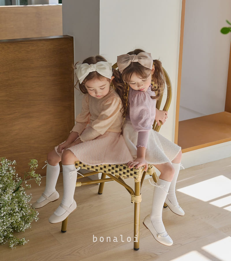 Bonaloi - Korean Children Fashion - #childofig - Twisce Frull Tee - 11