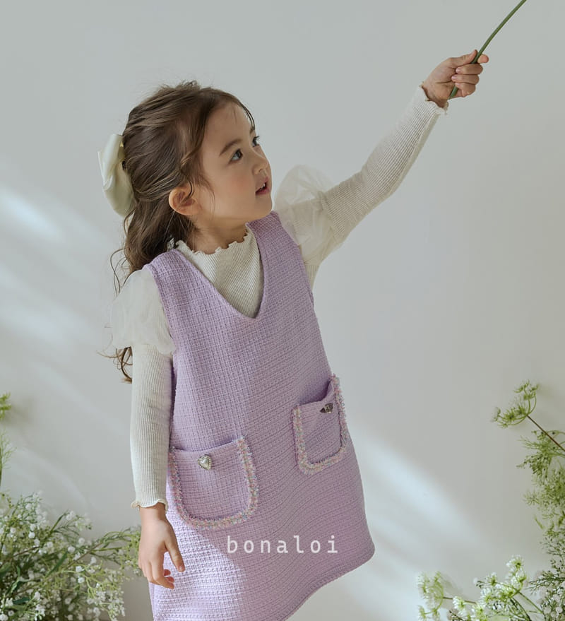 Bonaloi - Korean Children Fashion - #childofig - Malla Mesh Tee - 7