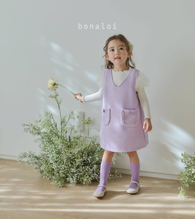 Bonaloi - Korean Children Fashion - #childofig - Malla Mesh Tee - 8