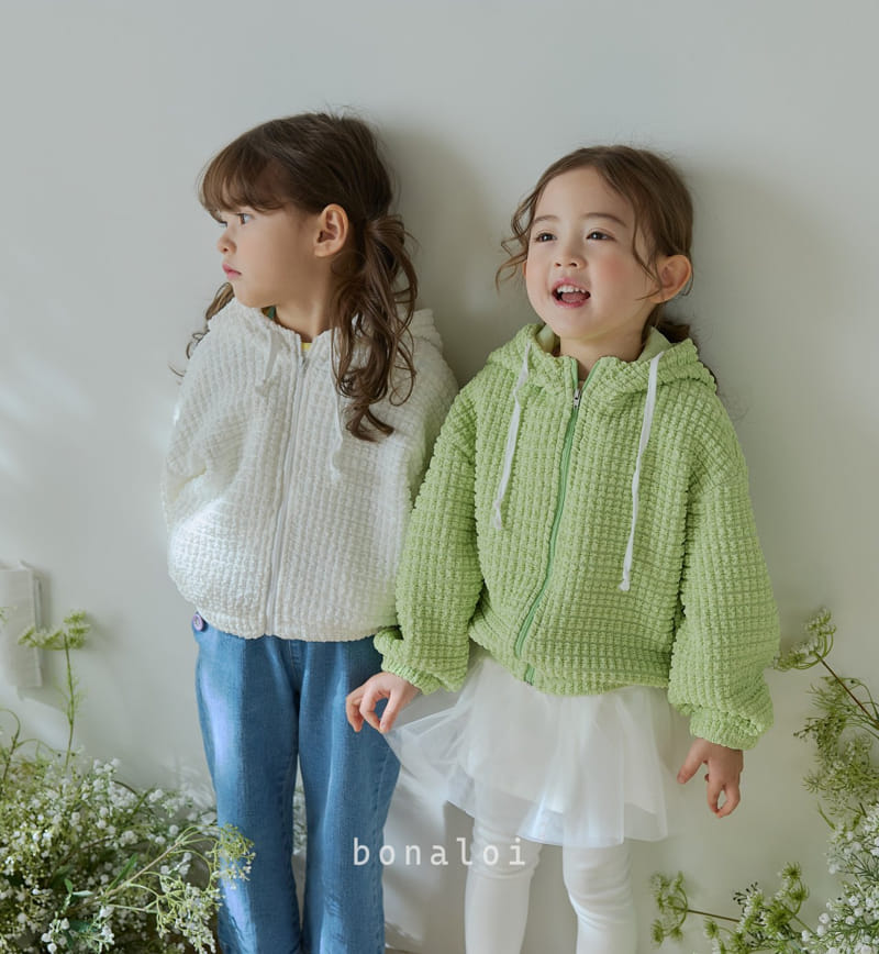 Bonaloi - Korean Children Fashion - #childofig - Bliming Hoody Jumper - 3