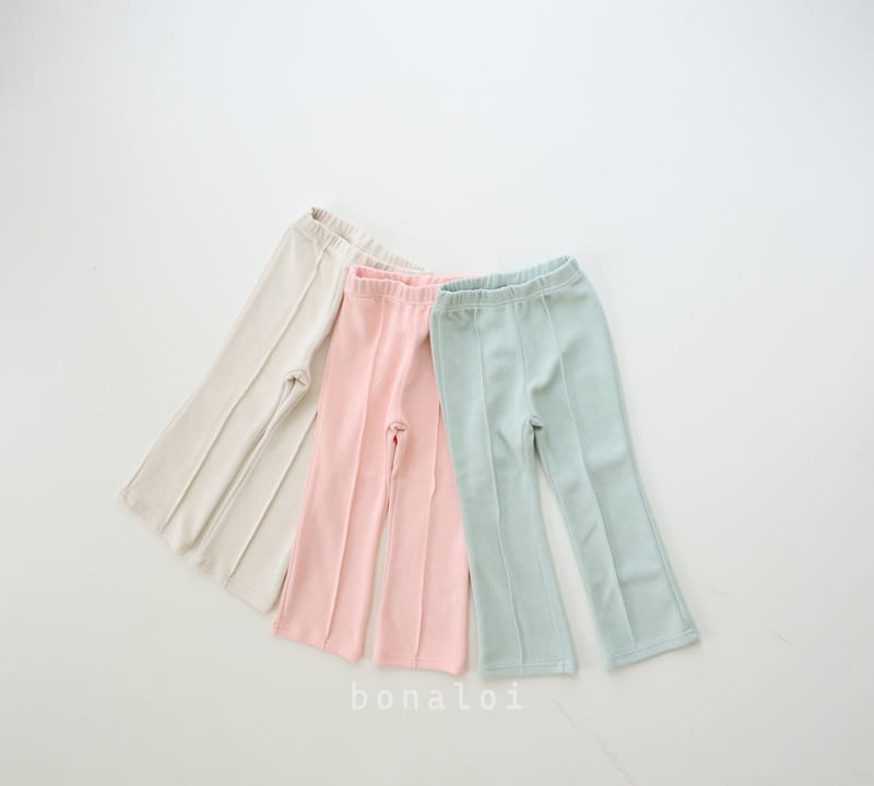 Bonaloi - Korean Children Fashion - #designkidswear - Mar Pintuck Pants - 3