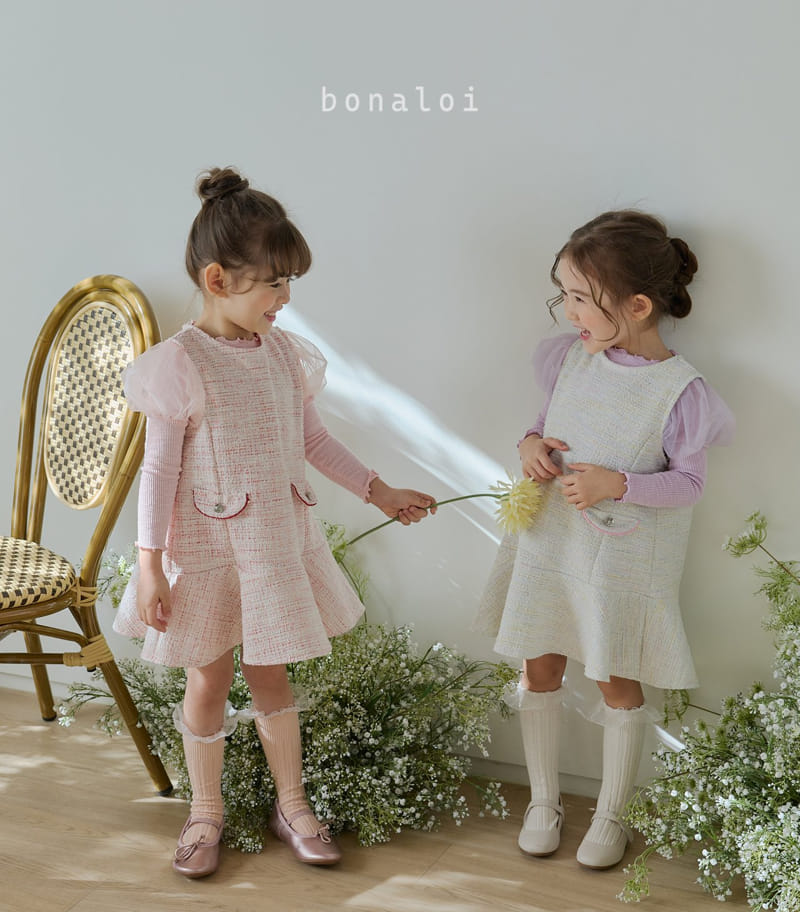 Bonaloi - Korean Children Fashion - #fashionkids - Malla Mesh Tee - 12