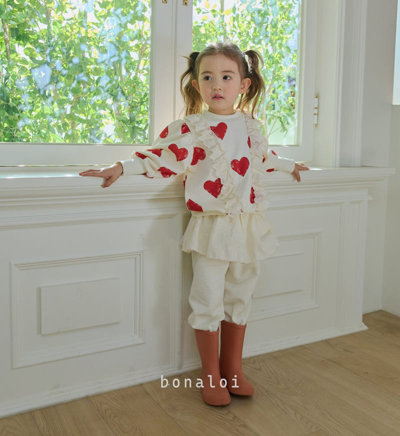 Bonaloi - Korean Children Fashion - #kidsshorts - Lace Pants - 8