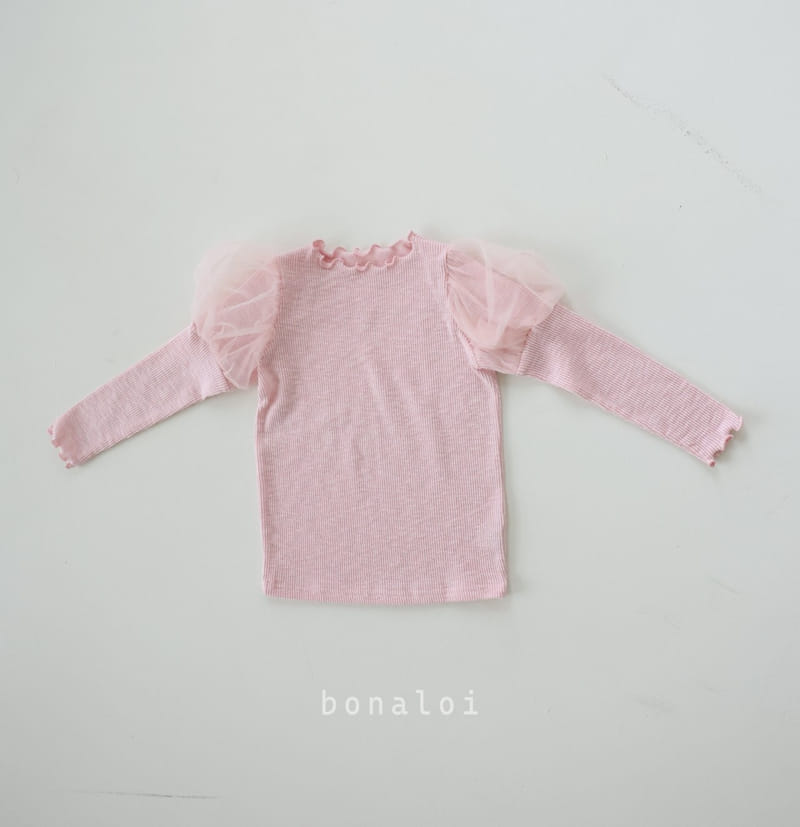 Bonaloi - Korean Children Fashion - #littlefashionista - Malla Mesh Tee - 3