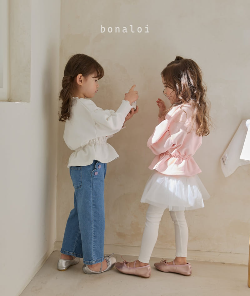 Bonaloi - Korean Children Fashion - #magicofchildhood - Scrup Jeans - 10