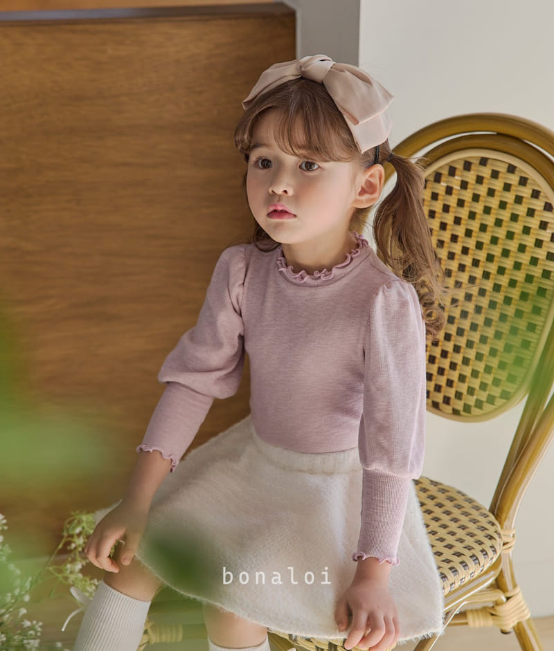 Bonaloi - Korean Children Fashion - #magicofchildhood - Twisce Frull Tee - 8