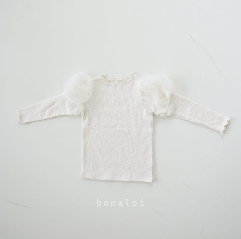 Bonaloi - Korean Children Fashion - #littlefashionista - Malla Mesh Tee - 4