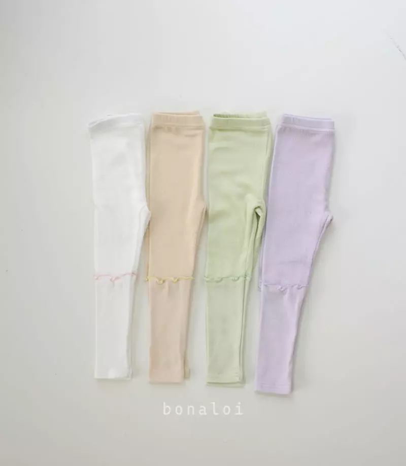 Bonaloi - Korean Children Fashion - #minifashionista - Muzi Color Leggings - 3