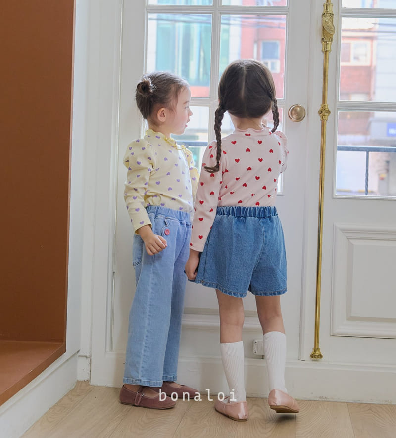 Bonaloi - Korean Children Fashion - #prettylittlegirls - Embroidery Skirt Pants - 11