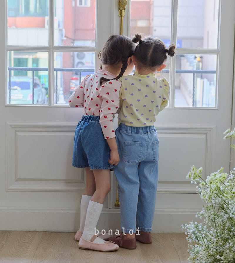 Bonaloi - Korean Children Fashion - #todddlerfashion - Embroidery Skirt Pants - 12