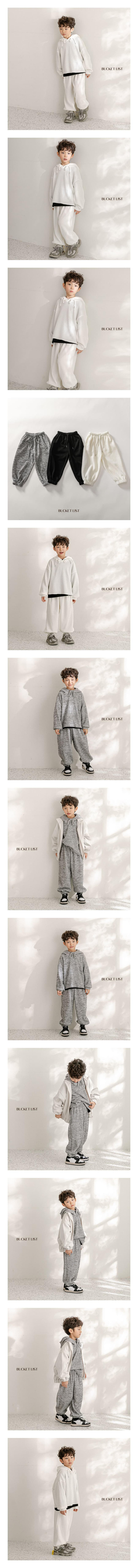 Bucket List - Korean Children Fashion - #designkidswear - Warm Knit Pants