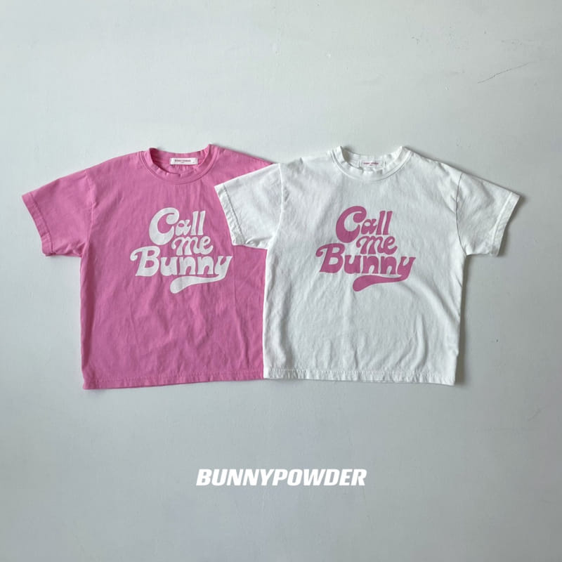 Bunny Powder - Korean Children Fashion - #Kfashion4kids - Call Me Bunny Tee - 9