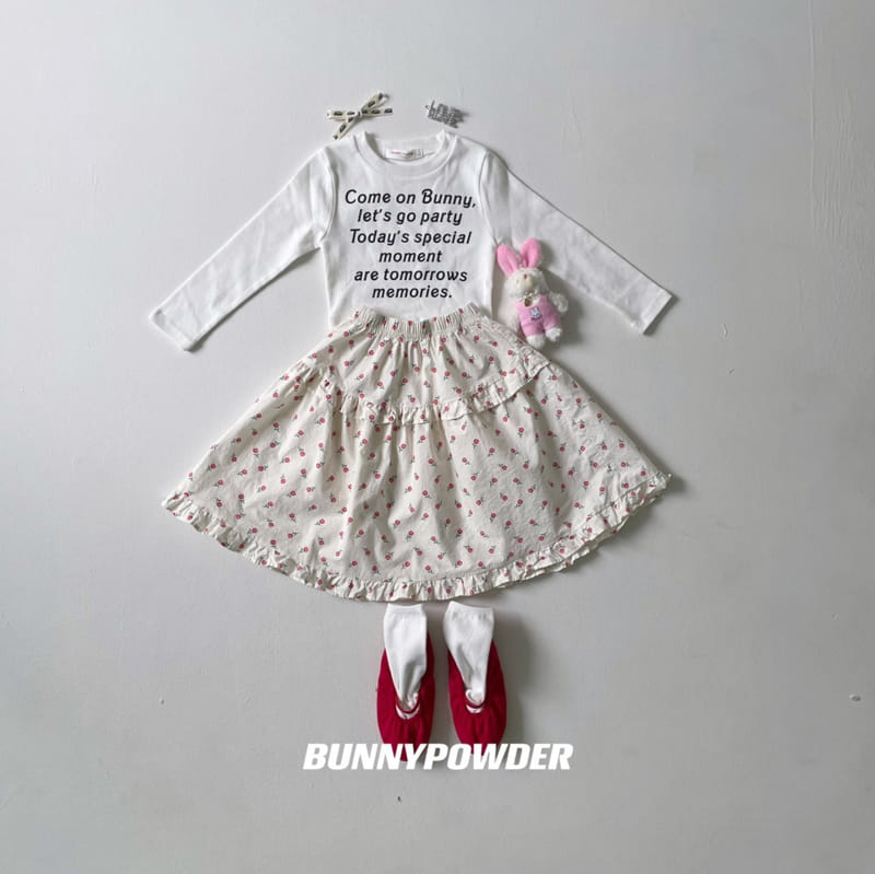 Bunny Powder - Korean Children Fashion - #childrensboutique - Garden Skirt - 3