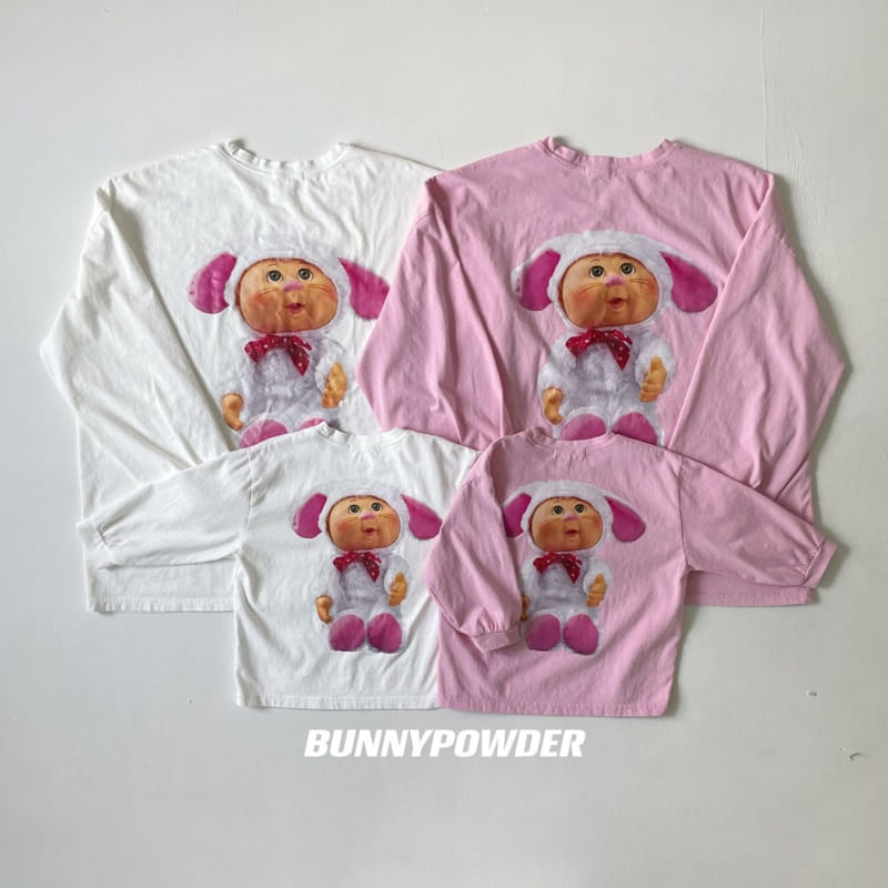 Bunny Powder - Korean Children Fashion - #childofig - High Bunny Tee with Mom - 4