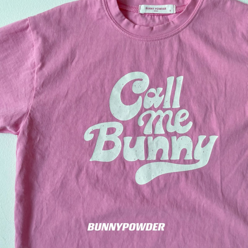 Bunny Powder - Korean Children Fashion - #designkidswear - Call Me Bunny Tee - 3