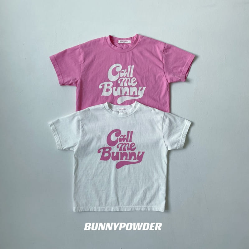 Bunny Powder - Korean Children Fashion - #designkidswear - Call Me Bunny Tee - 4