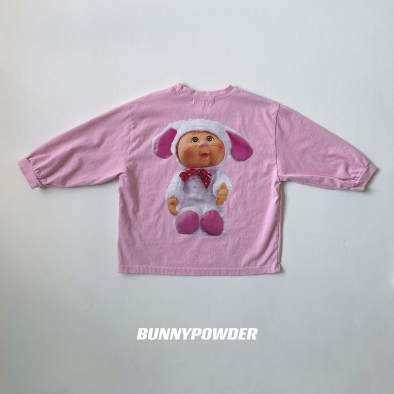 Bunny Powder - Korean Children Fashion - #kidsshorts - High Bunny Tee with Mom - 8