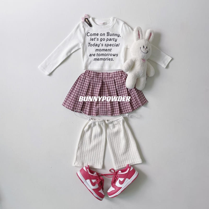 Bunny Powder - Korean Children Fashion - #kidzfashiontrend - Party Crop Tee - 10