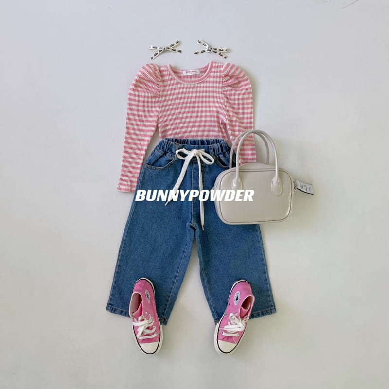 Bunny Powder - Korean Children Fashion - #littlefashionista - Masion Jeans