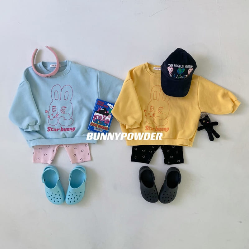 Bunny Powder - Korean Children Fashion - #littlefashionista - Star Bunny Sweatshirt