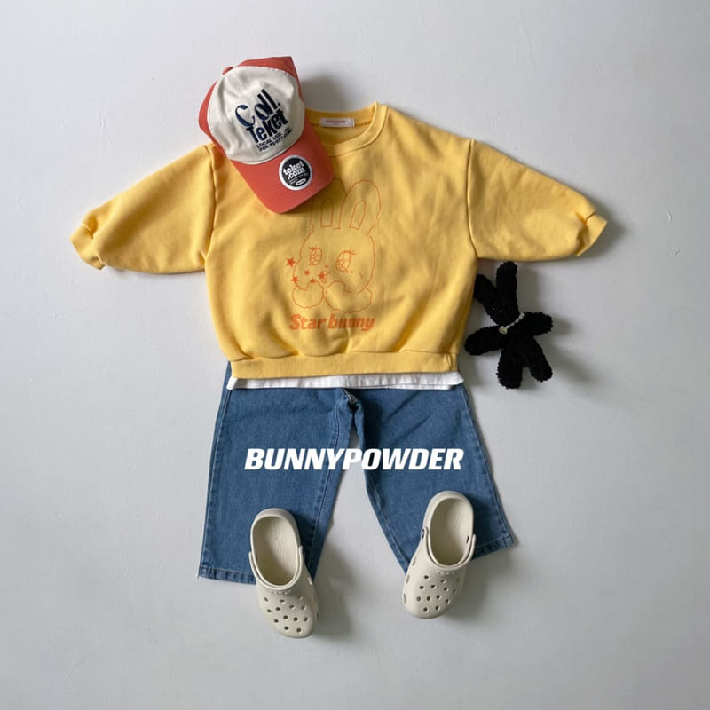 Bunny Powder - Korean Children Fashion - #todddlerfashion - Star Bunny Sweatshirt - 5