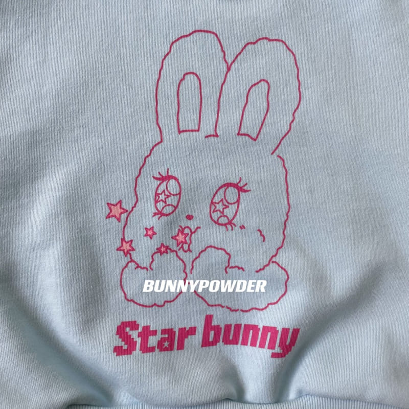 Bunny Powder - Korean Children Fashion - #toddlerclothing - Star Bunny Sweatshirt - 6