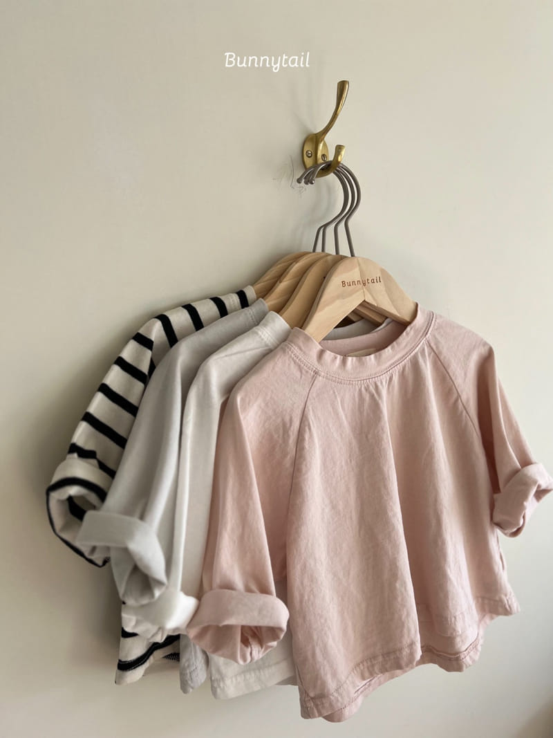 Bunnytail - Korean Children Fashion - #littlefashionista - Joy Unbalance Tee - 2