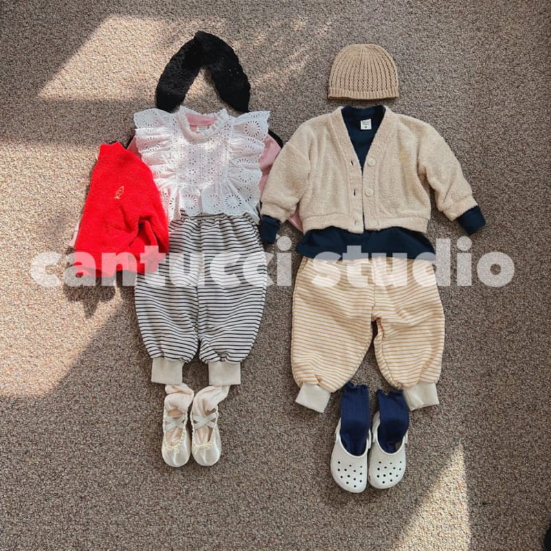 Cantucci Studio - Korean Children Fashion - #Kfashion4kids - Rich Stripes Pants - 6