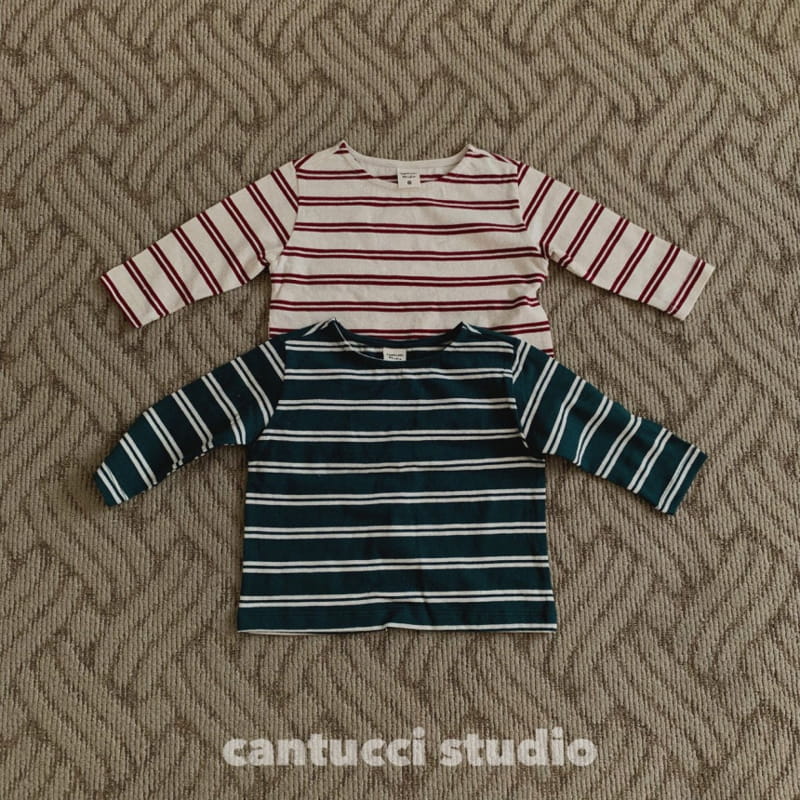 Cantucci Studio - Korean Children Fashion - #childofig - Ggiri Stripes Tee