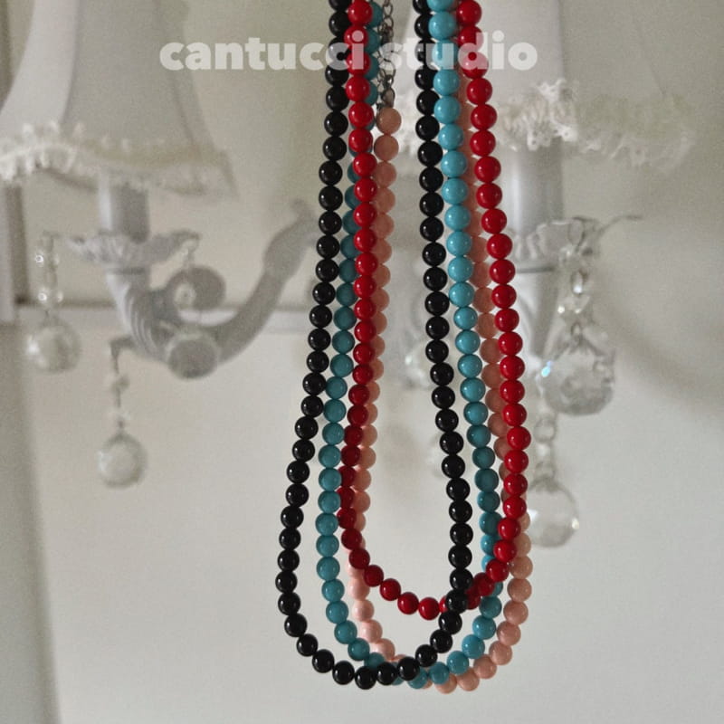 Cantucci Studio - Korean Children Fashion - #minifashionista - Color Pearl Necklace