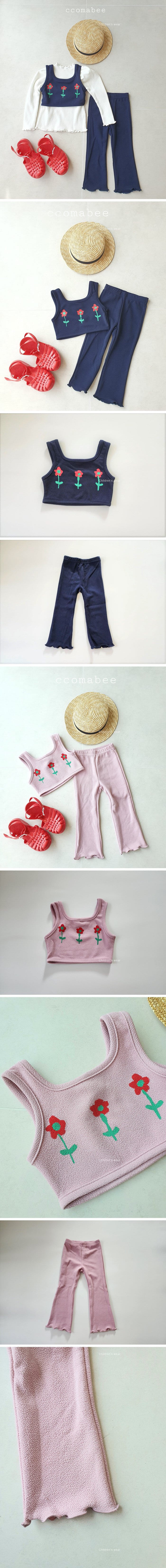 Ccomabee - Korean Children Fashion - #childofig - New Jeans Top Bottom Set