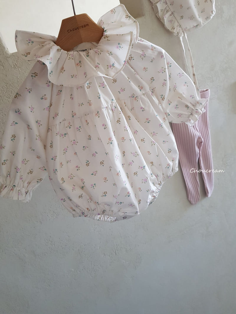 Choucream - Korean Baby Fashion - #babyboutique - Mimi Frill Bodysuit - 7