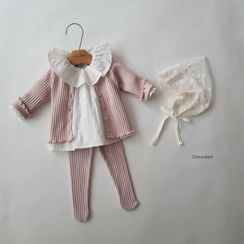 Choucream - Korean Baby Fashion - #babyboutique - Bebe Rib Cardigan - 7