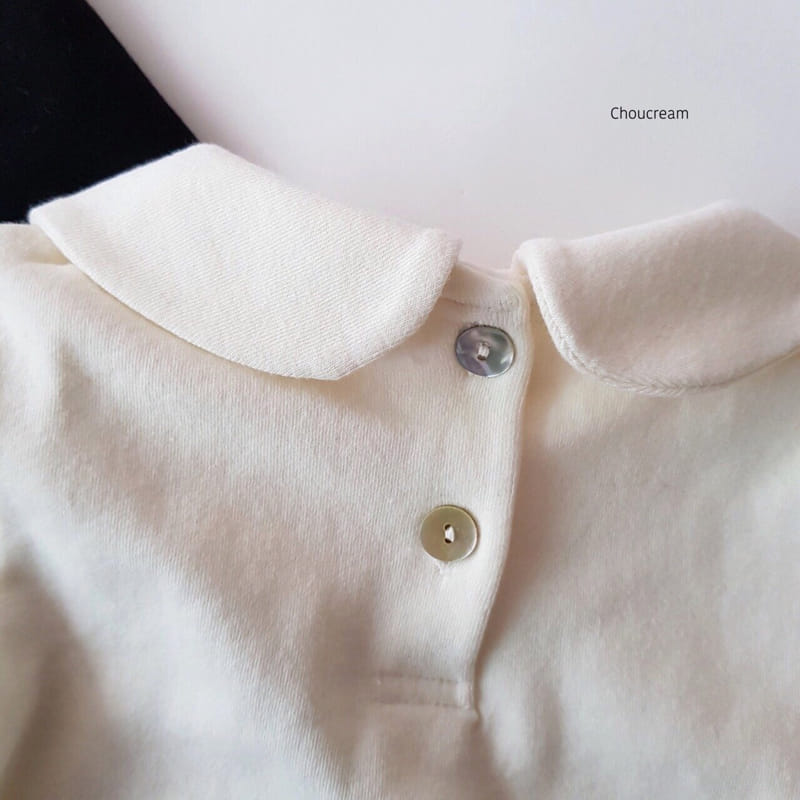 Choucream - Korean Baby Fashion - #babyboutiqueclothing - Bebe Collar Tee - 11