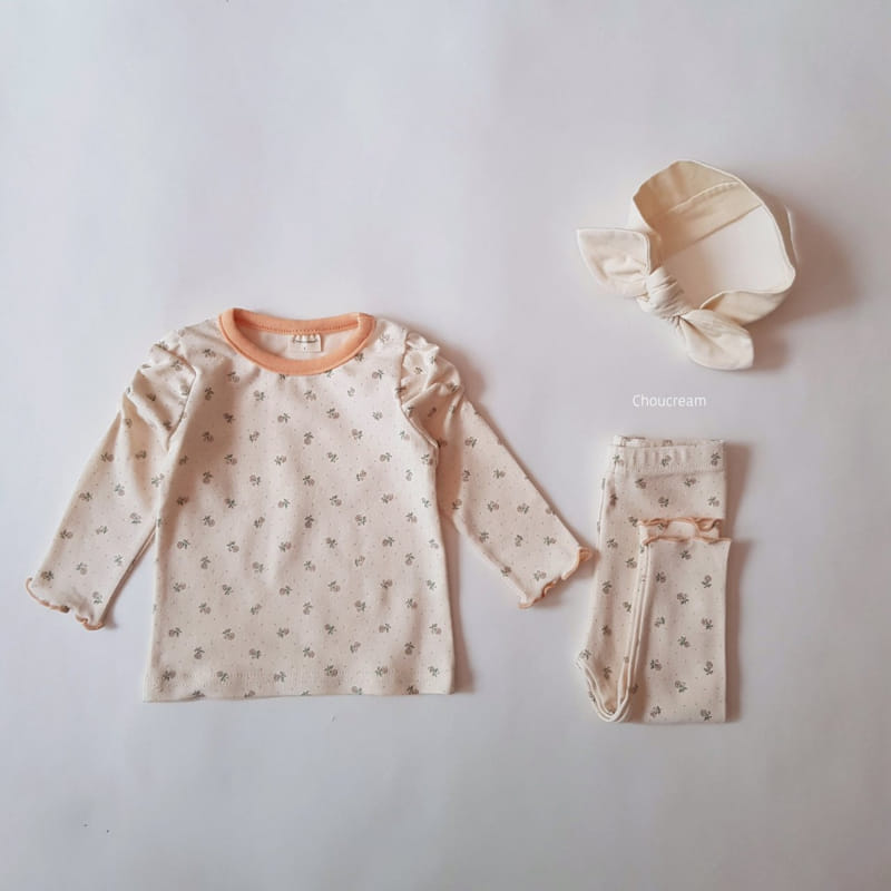 Choucream - Korean Baby Fashion - #babyclothing - Lulu Flower Easywear - 3