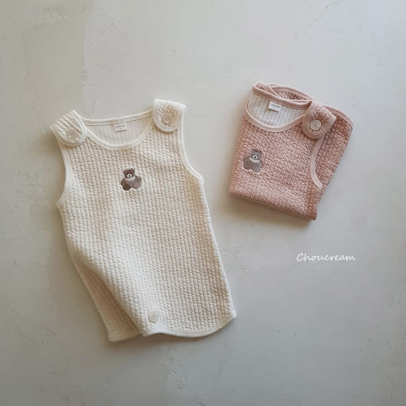 Choucream - Korean Baby Fashion - #babyclothing - Quilting Sleep Vest - 2