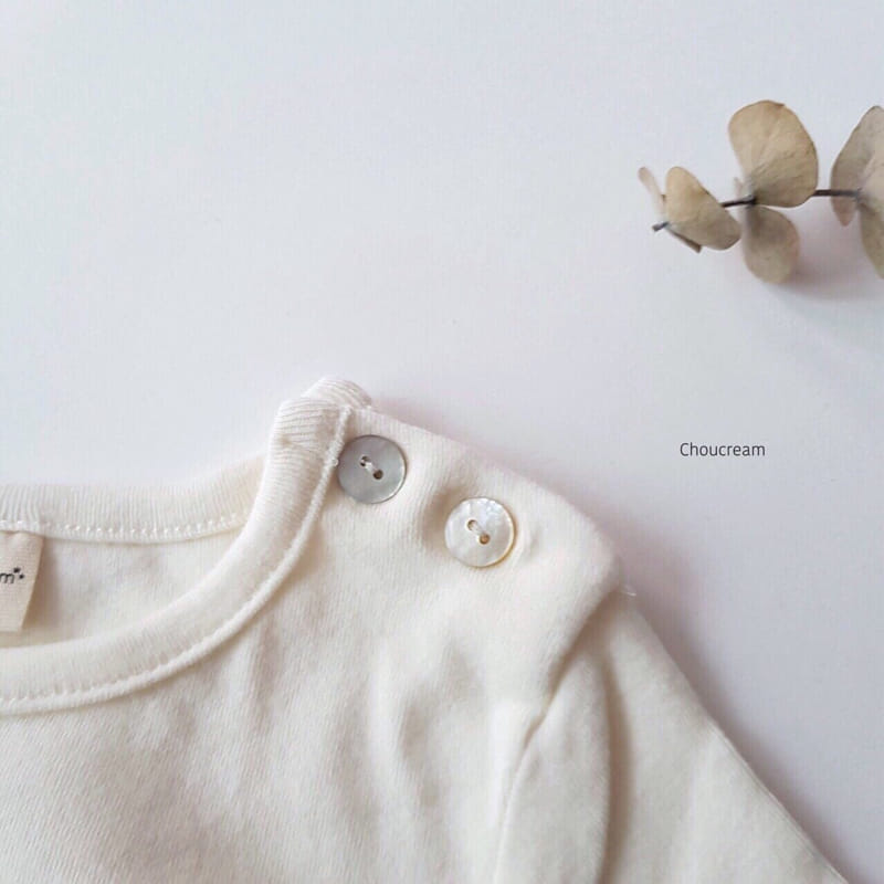 Choucream - Korean Baby Fashion - #babylifestyle - Bebe Basic Tee - 2