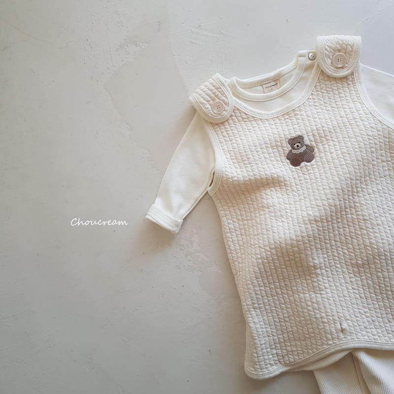 Choucream - Korean Baby Fashion - #babylifestyle - Quilting Sleep Vest - 6