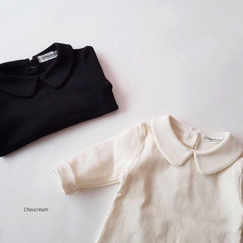 Choucream - Korean Baby Fashion - #babyoninstagram - Bebe Collar Tee - 2