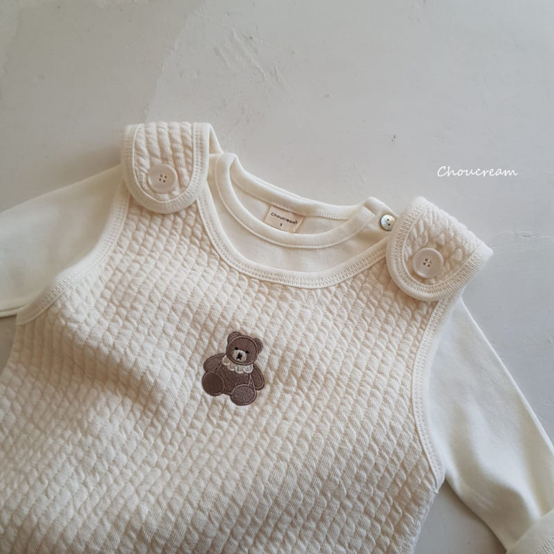 Choucream - Korean Baby Fashion - #babyoninstagram - Quilting Sleep Vest - 7